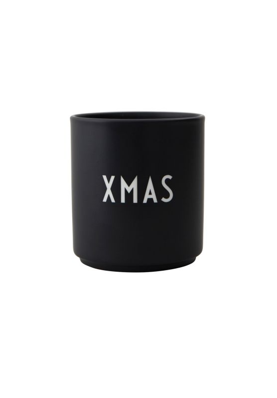 Favourite Cups XMAS black Design Letters SINGLE PIECES